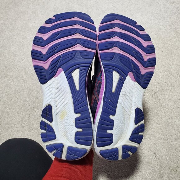 ASICS Gel-Kayano 29 Running Shoes Sneakers Cushioned Black Purple Women's 8 - Picture 8 of 10